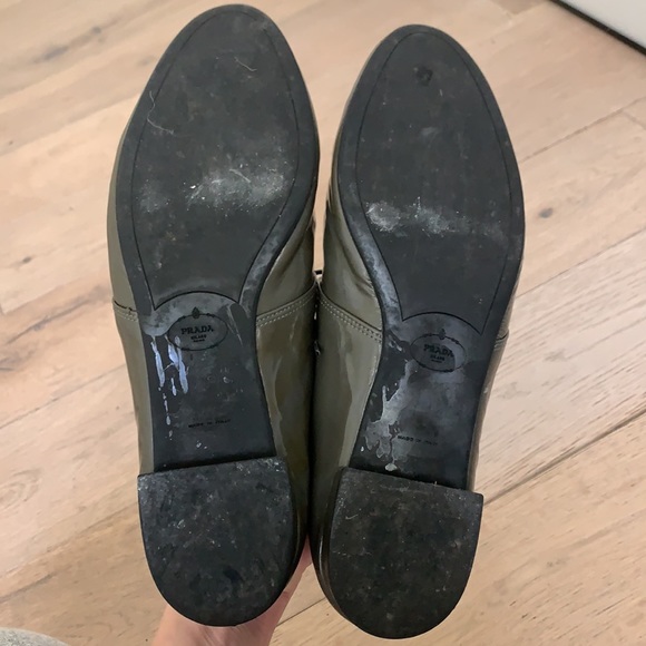 Prada gray patent leather shoes - Picture 3 of 4
